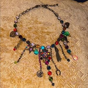 Vintage Twos Company Charm Necklace